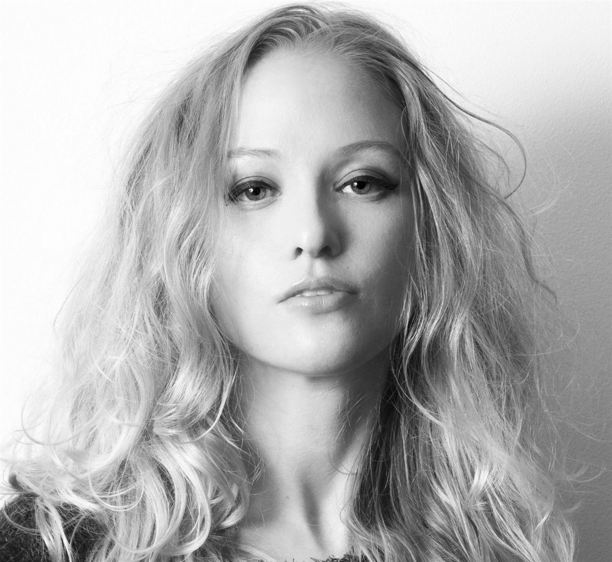 Black and white portrait of Rebecca Kiser